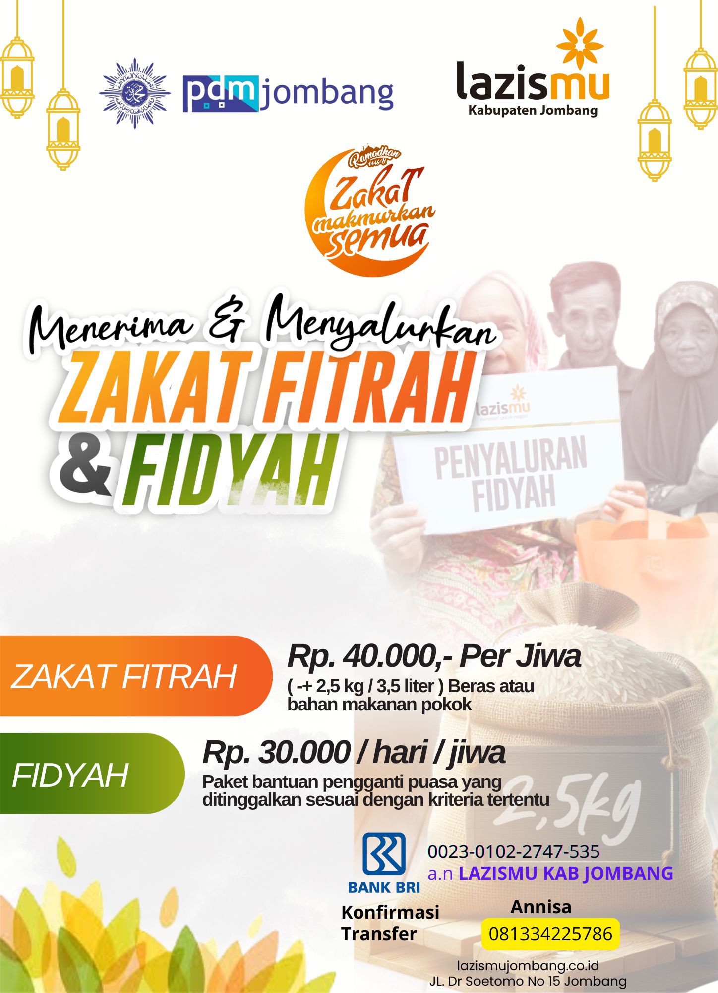 Zakat Fitrah & Fidyah