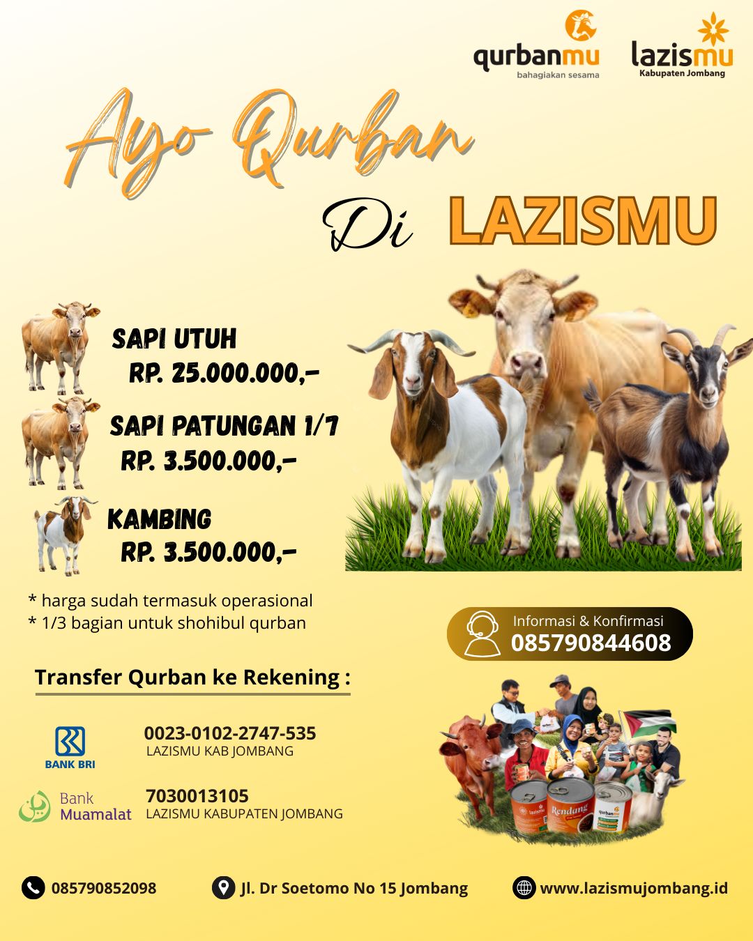 Ayo Qurban di LAZISMU